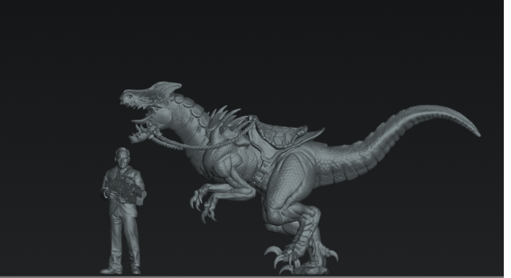 Razorwyvern Riders | 28mm - 75mm Scale Resin Minis | DnD | Frostgrave Artisan Guild Falgor's Swamp