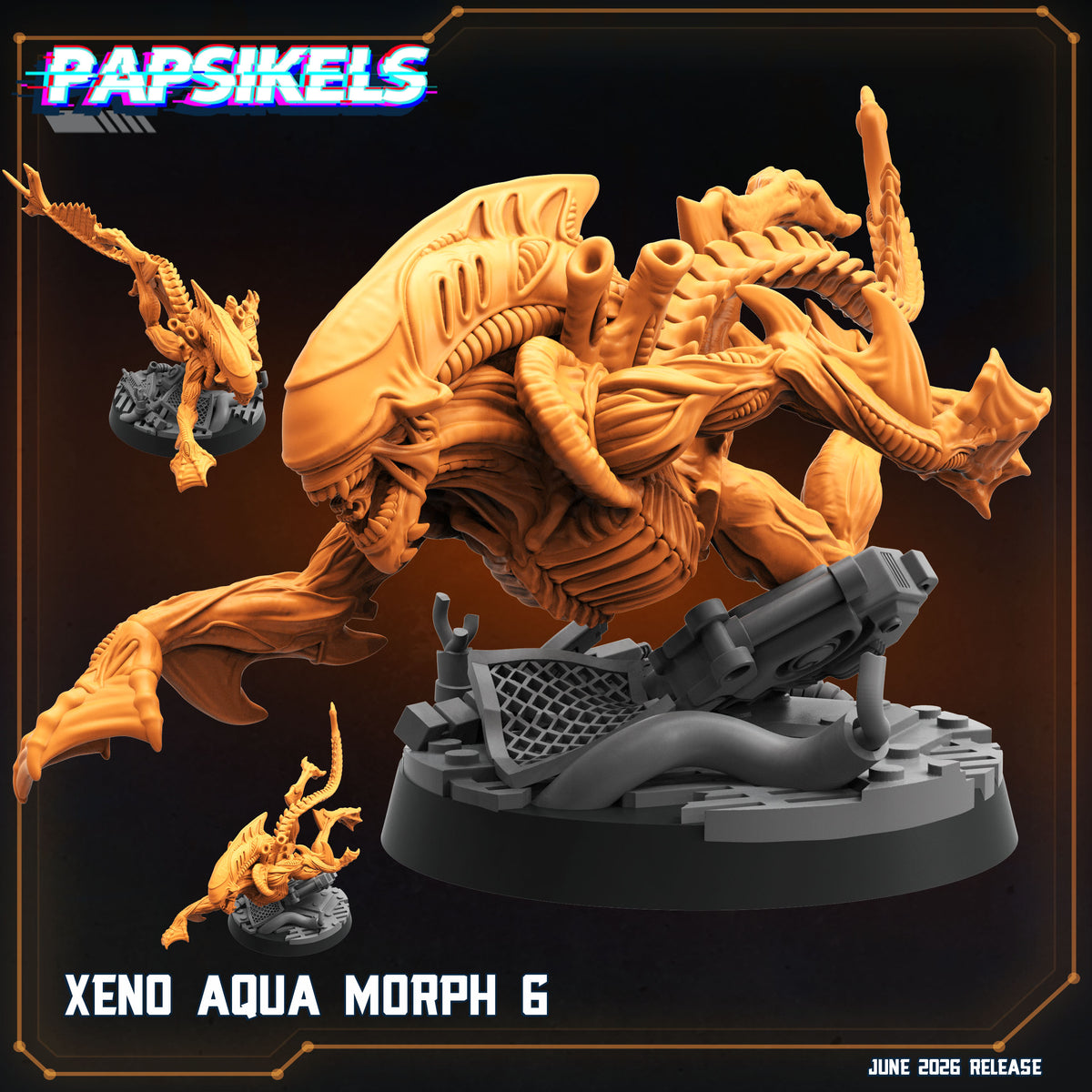 Xeno Aquamorph - 32mm Scale Alien | Papsikels