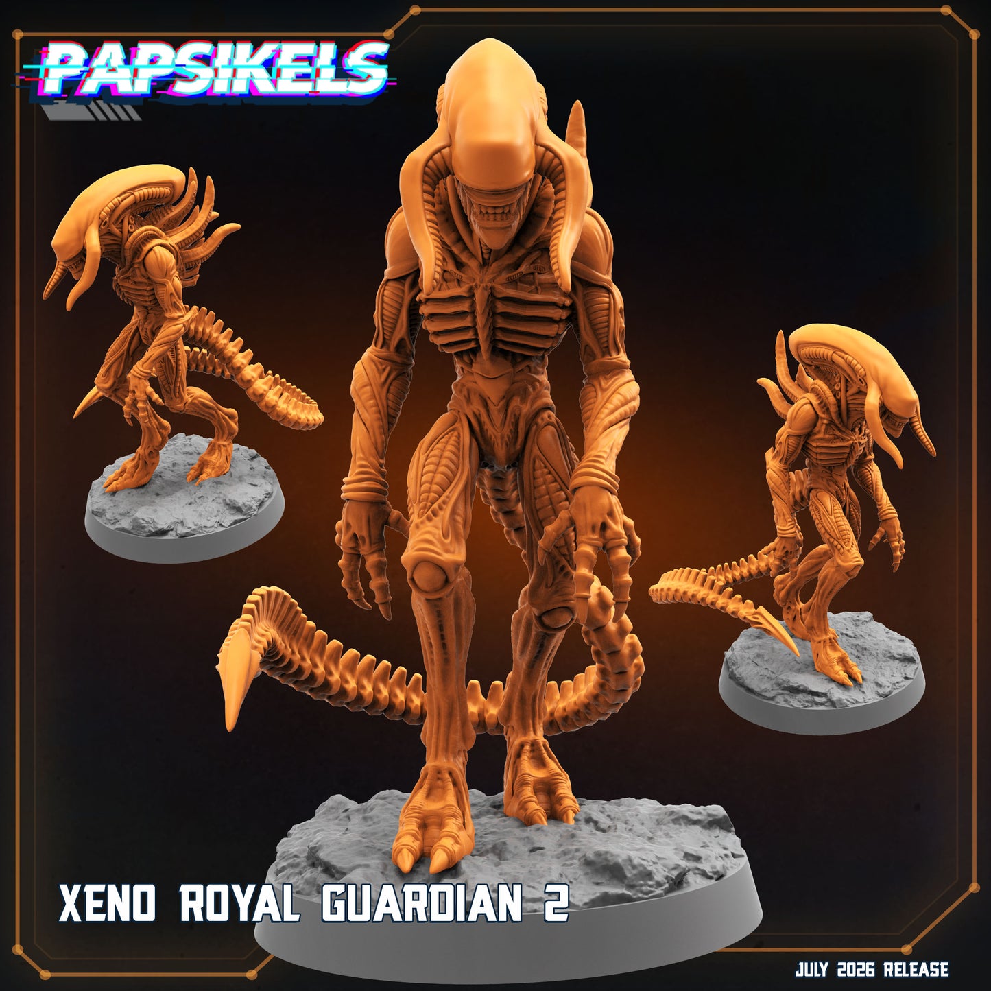 Xeno Royal Guardians - 32mm Scale Aliens | Papsikels