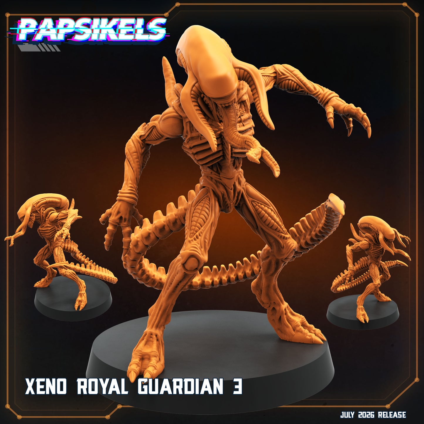 Xeno Royal Guardians - 32mm Scale Aliens | Papsikels
