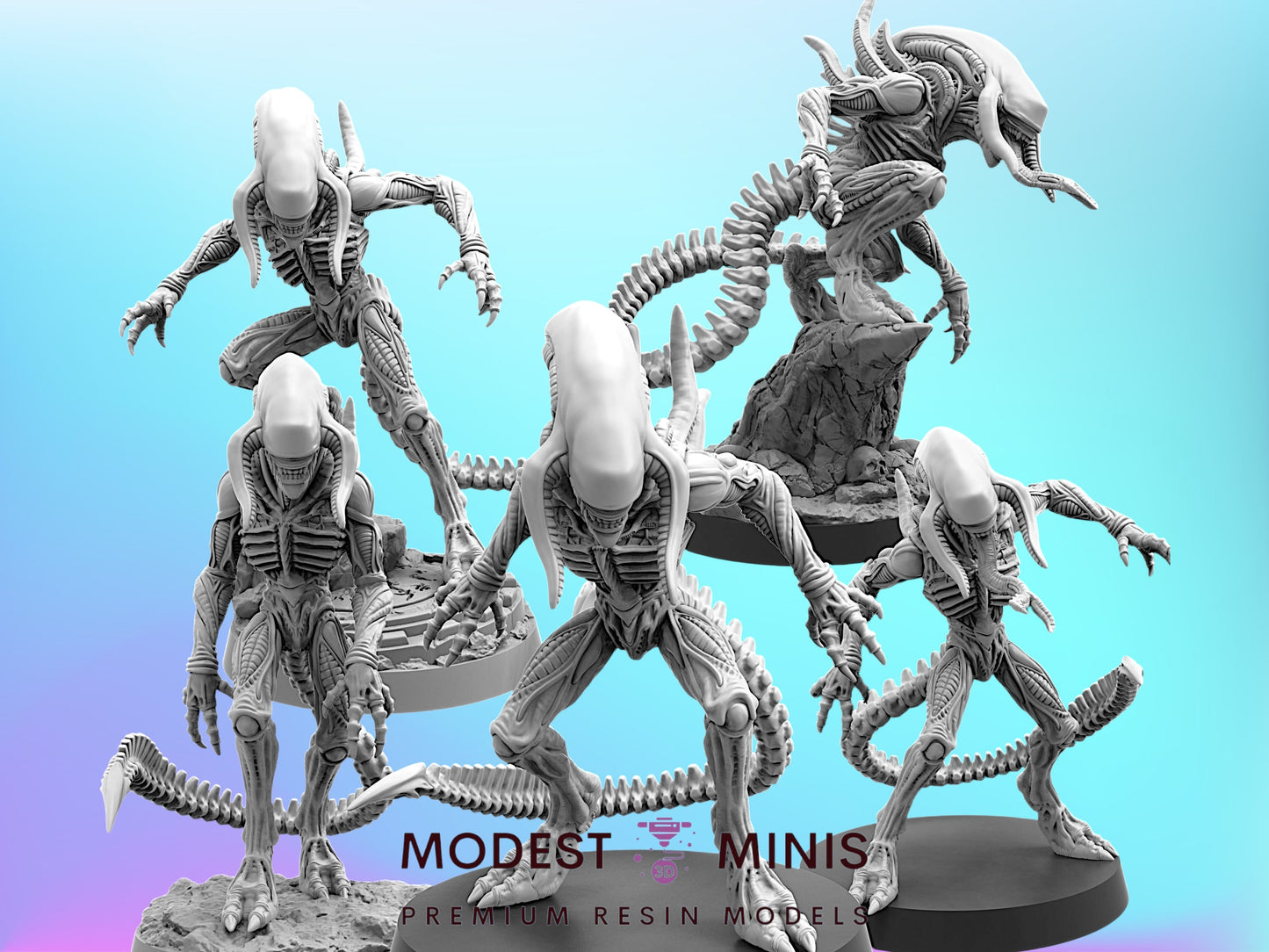 Xeno Royal Guardians - 32mm Scale Aliens | Papsikels