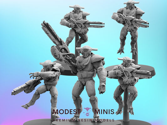 Xeno Squid Elevated Ones - 32mm Scale Aliens | Papsikels