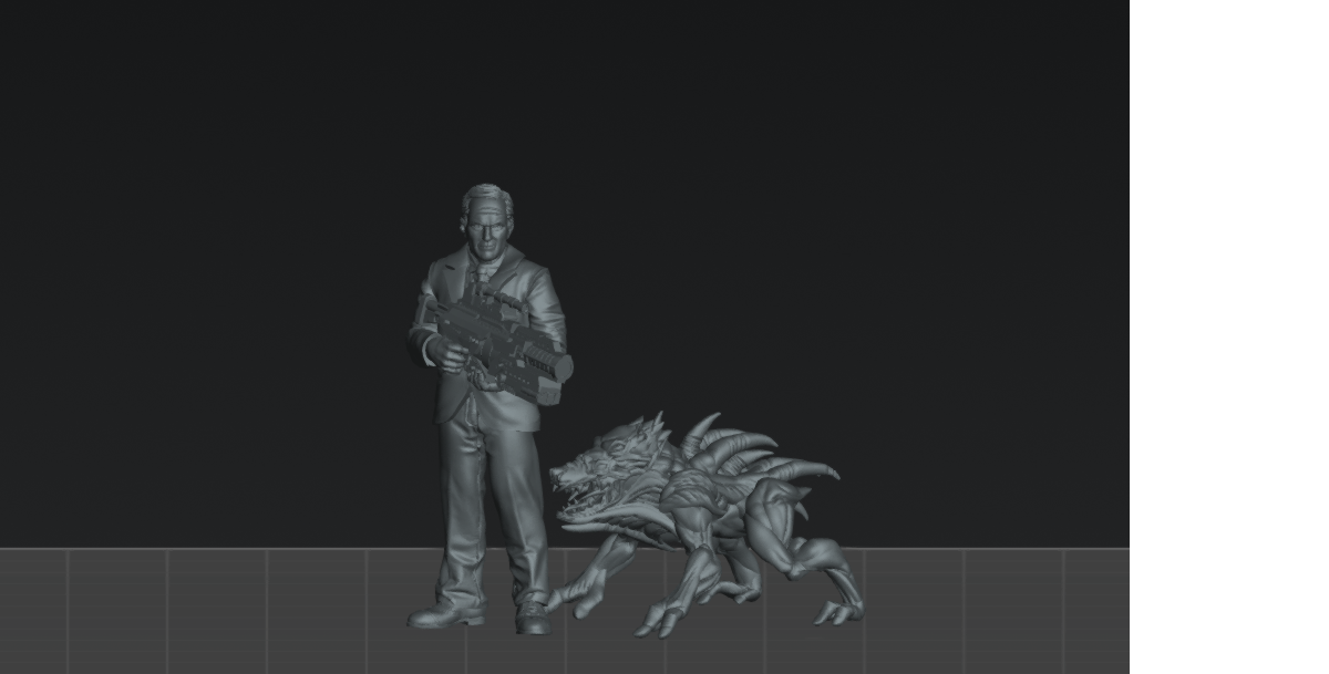 Weird Hounds | 28mm+ Scale Miniature | Starcraft | Papsikels
