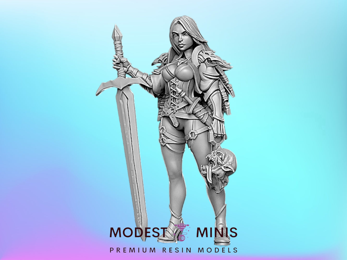 Zirila, Monster Hunter - 28mm 32mm Scale DnD Miniature | Dungeons and Dragons | RN Estudio