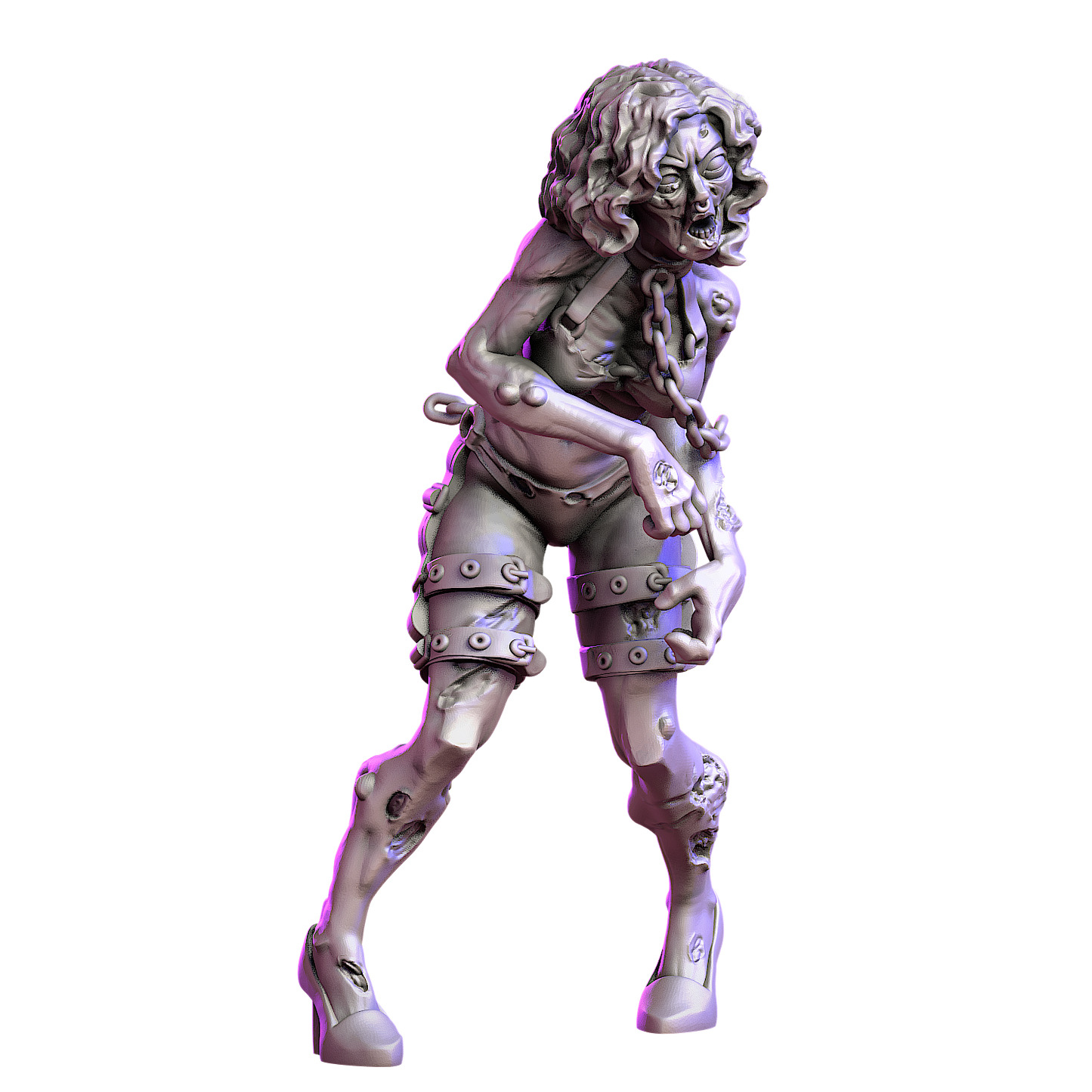 Zombie Nightclub and Survivors | 28mm - 100mm Scale Resin Mini | Zombicide | Vaultz