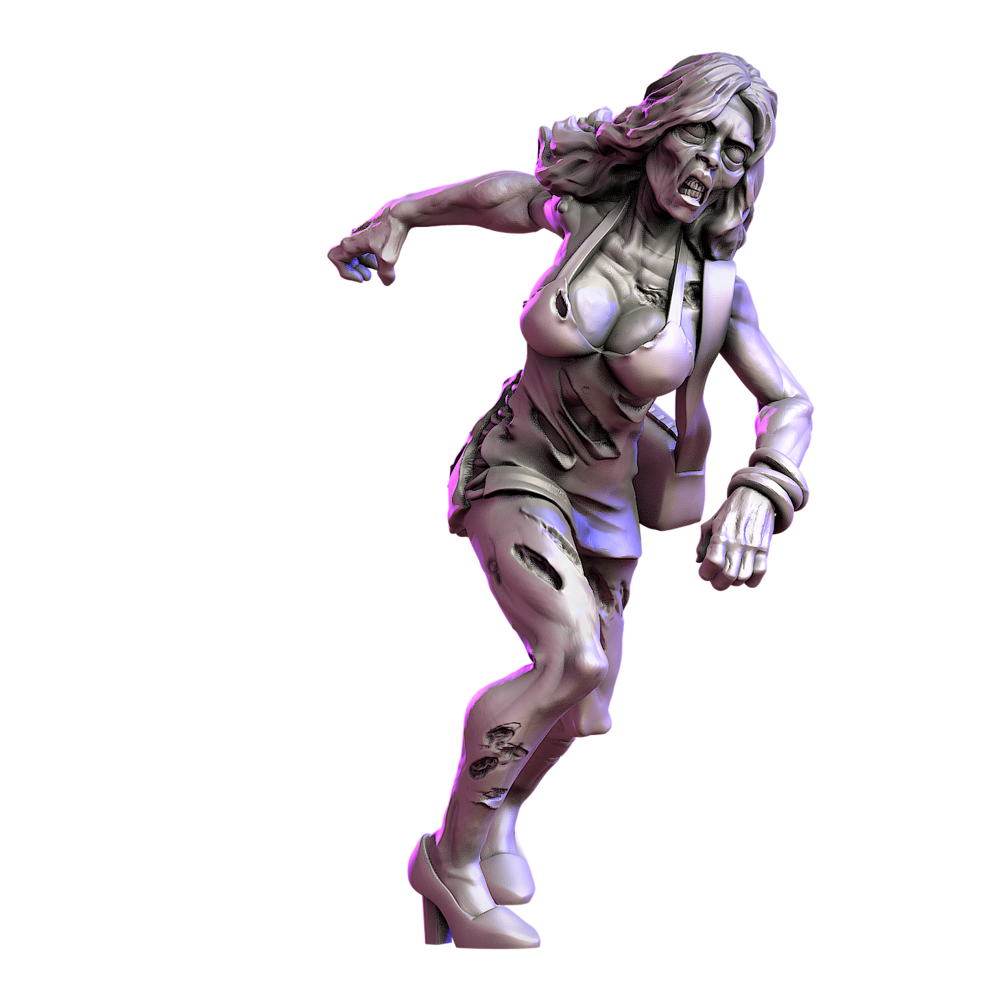 Zombie Nightclub and Survivors | 28mm - 100mm Scale Resin Mini | Zombicide | Vaultz