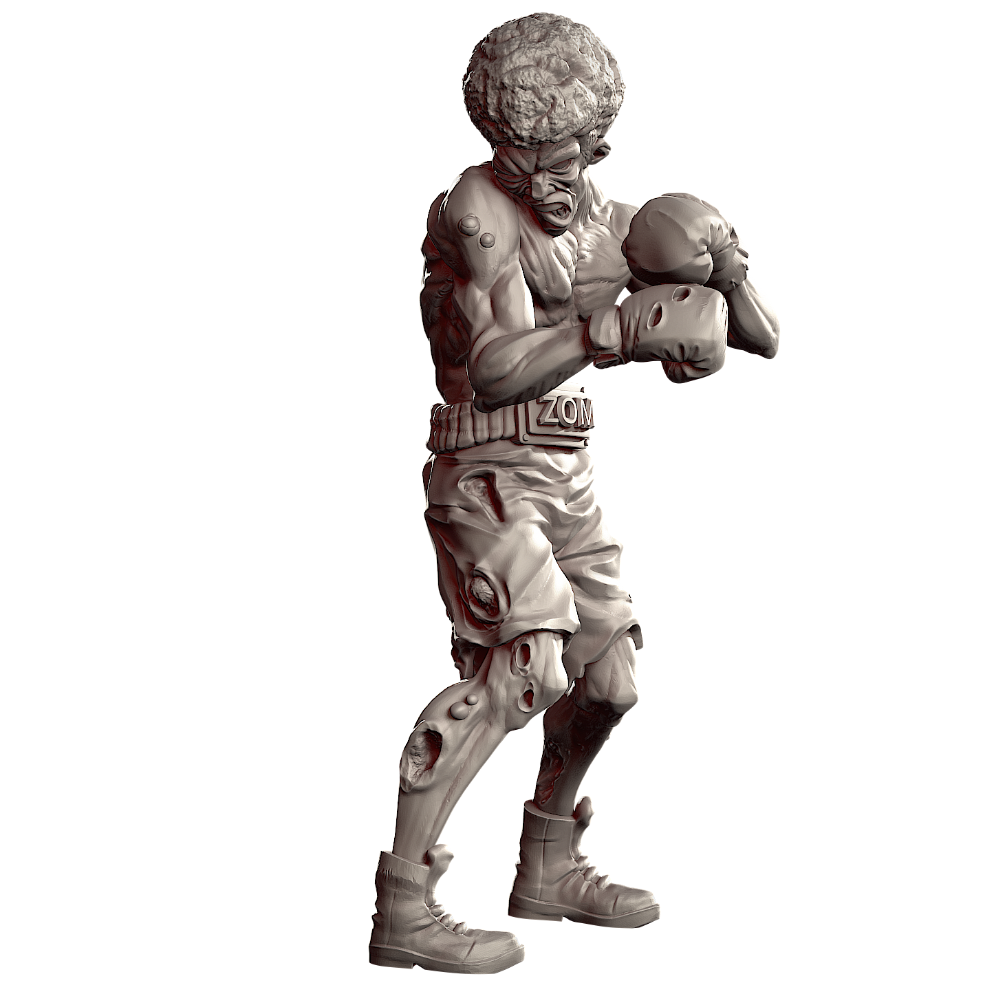 Z Sports Set Zombies and Survivors | 28mm - 100mm Scale Resin Mini | Zombicide | Vaultz