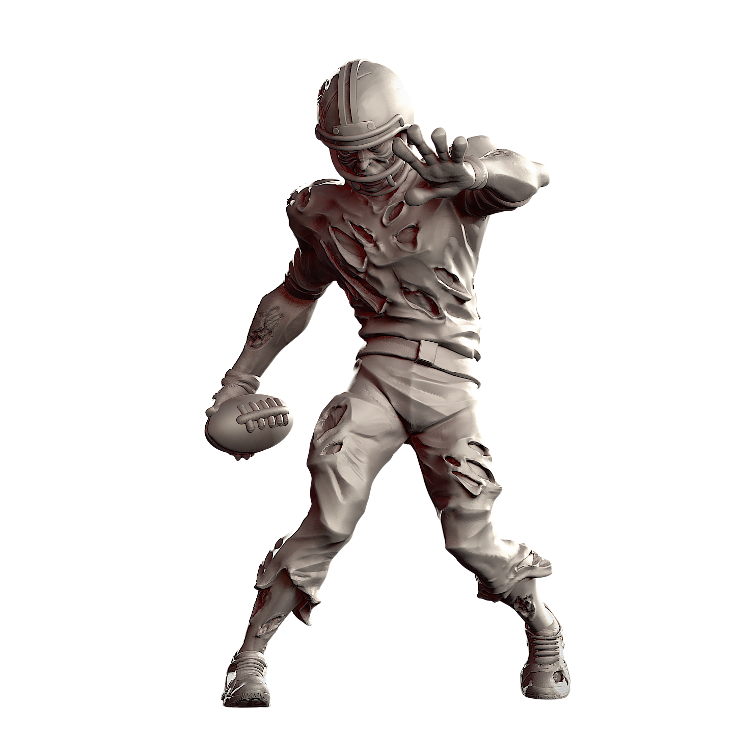 Z Sports Set Zombies and Survivors | 28mm - 100mm Scale Resin Mini | Zombicide | Vaultz