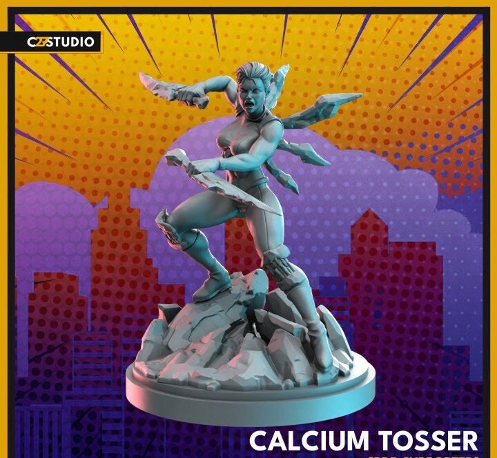 Calcium Tosser - 32mm - 40mm Mini | Crisis Protocol Proxy | C27