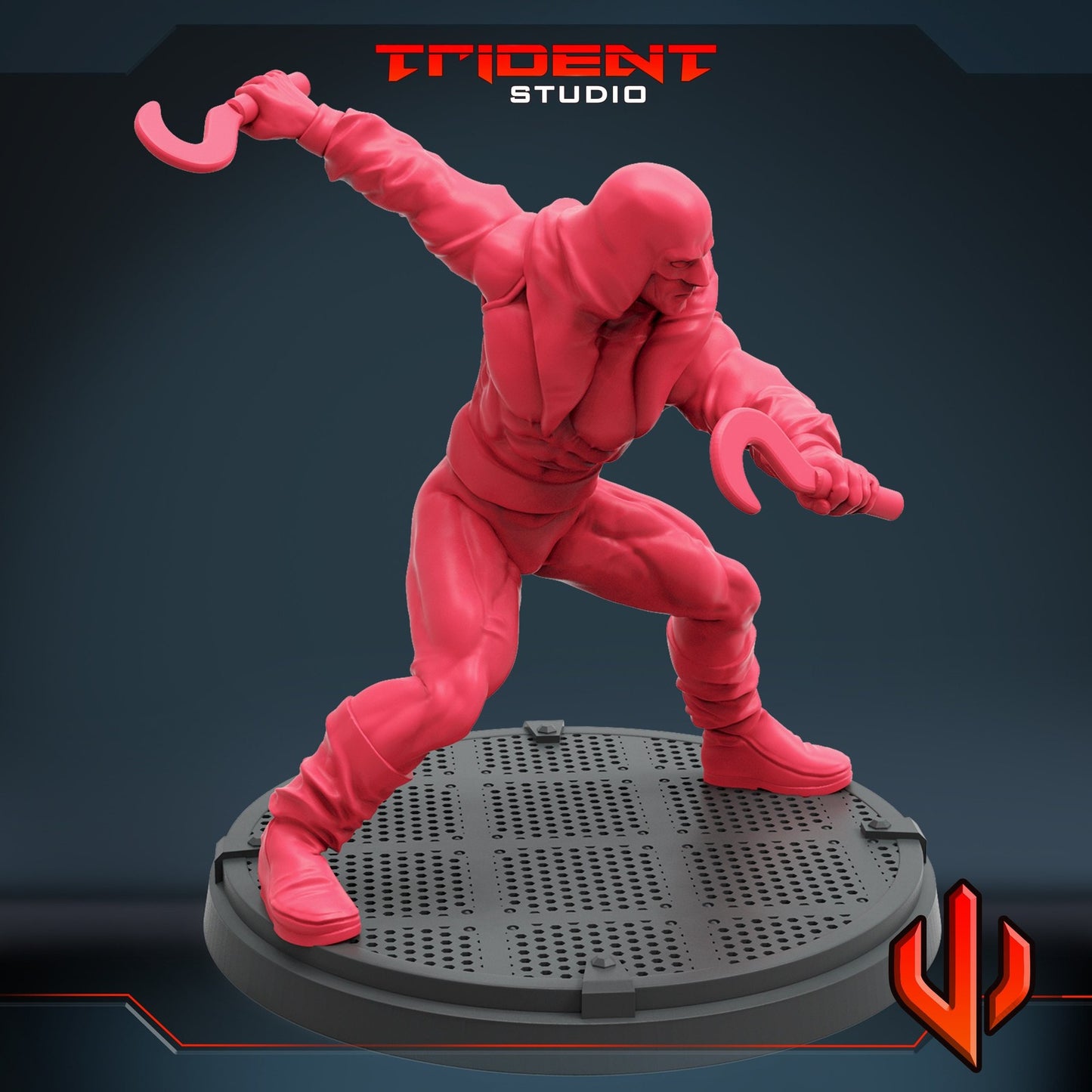 Boomslinger Serpent Society - 40mm  Miniature | Crisis Protocol Proxy | Trident