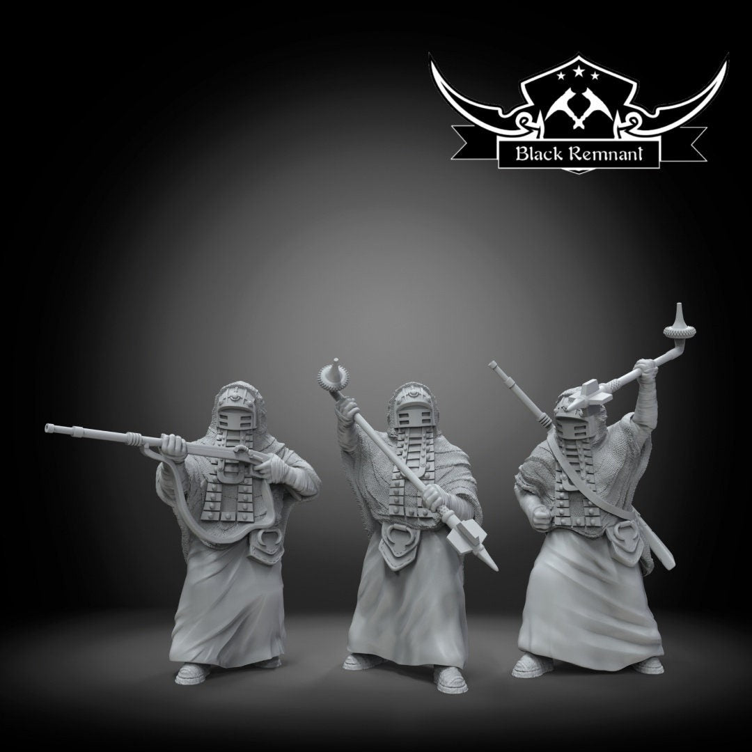 3pc Desert Raider Women - 28mm - 40mm Scale | Star Wars Legion Mini