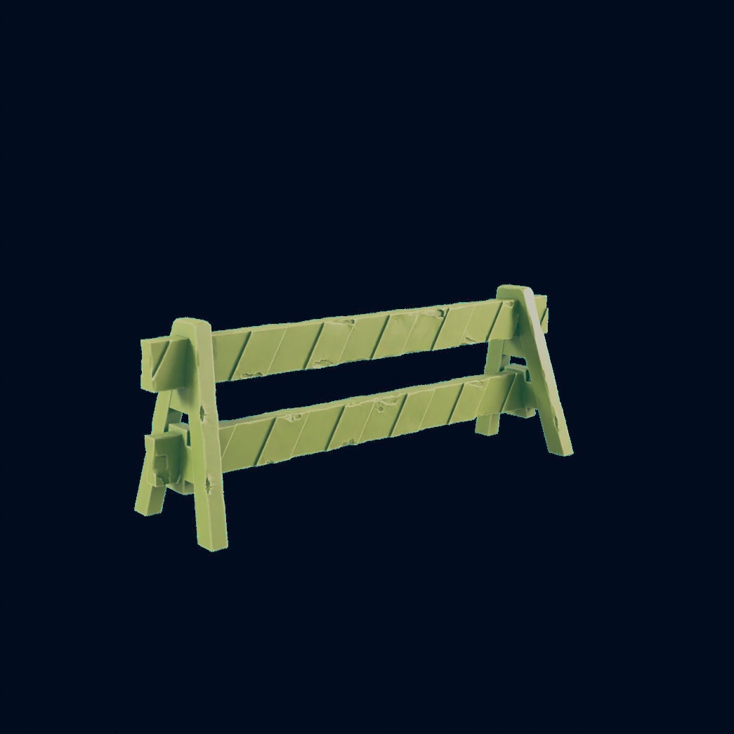 Crowd Barricade Scatter Terrain | 28mm - 54mm Scale | Survivor Terrain | Fantasy Scatter | Sci Fi Terrain | Superhero