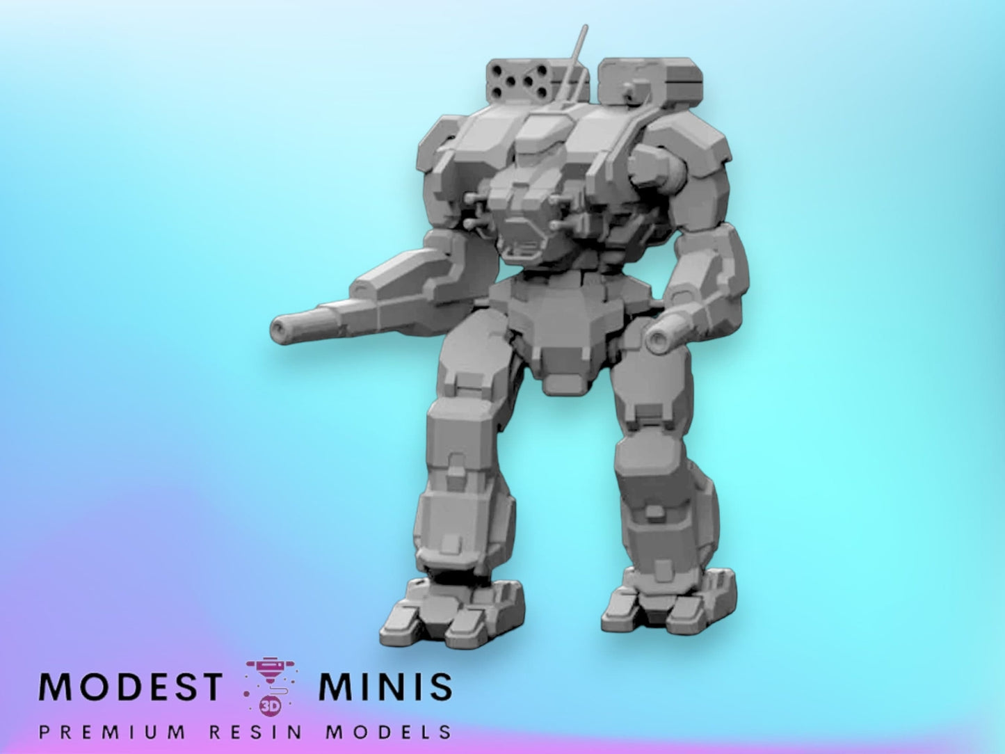 WHM-BW War Hammer | 1:265 | 6mm Battletech Scale | Mecha | Sir Mortimer