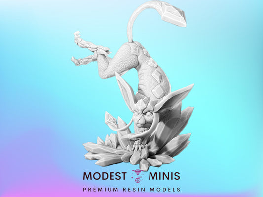 Ice Fox - Resin Kaiju Minis | Dungeons and Dragons Mini | Sci Fi | Fantasy Resin
