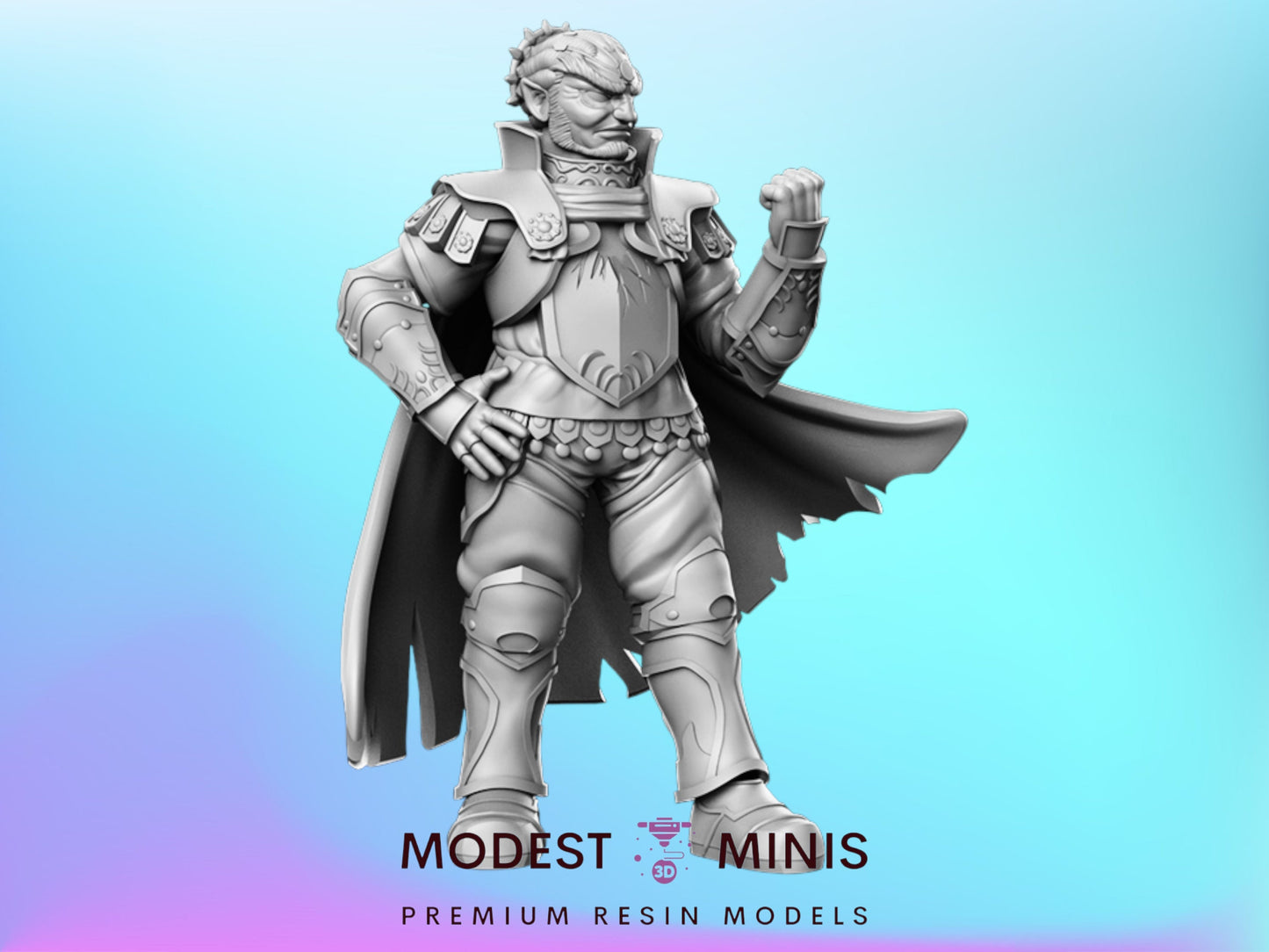 Demondorf - 28mm 32mm Scale DnD Miniature | Dungeons and Dragons | RN Estudio JRPG