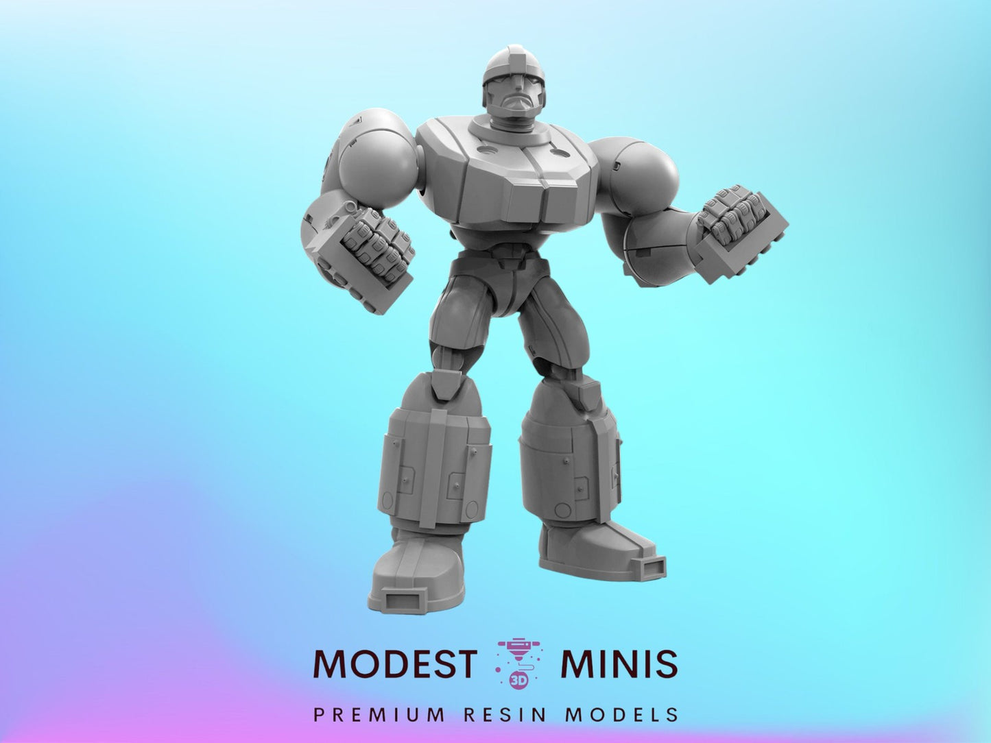 MVC Hunter Robot B - 32mm - 40mm Mini | Crisis Protocol Proxy | Trident