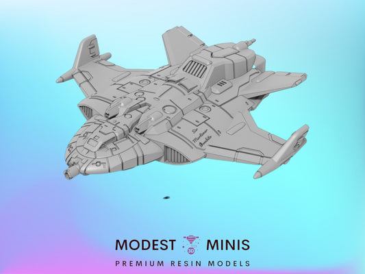 Zugvogeld Plane Aero | 1:265 | 6mm Battletech  Scale | Mecha | Sir Mortimer