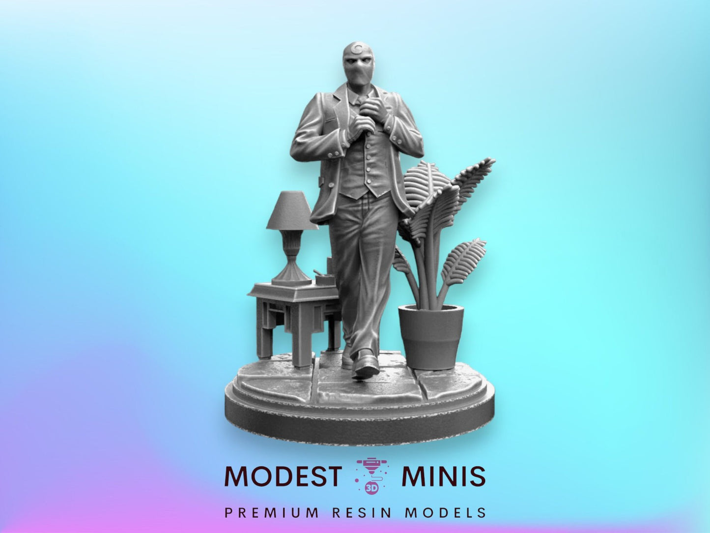 Tuxedo Moon - 32mm - 40mm Mini | Crisis Protocol Proxy | C27