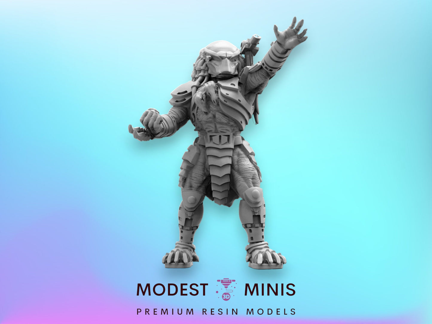 Choke Apprentice A - Resin 3D Print Alien Miniature | RPG | Sci fi | Cyberpunk | Role Playing | DnD | Papsikel