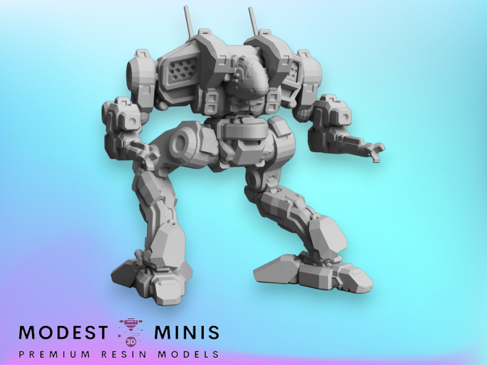 COG Cougar Prime | 1:265 | 6mm Battletech Scale | Mecha | Sir Mortimer ...