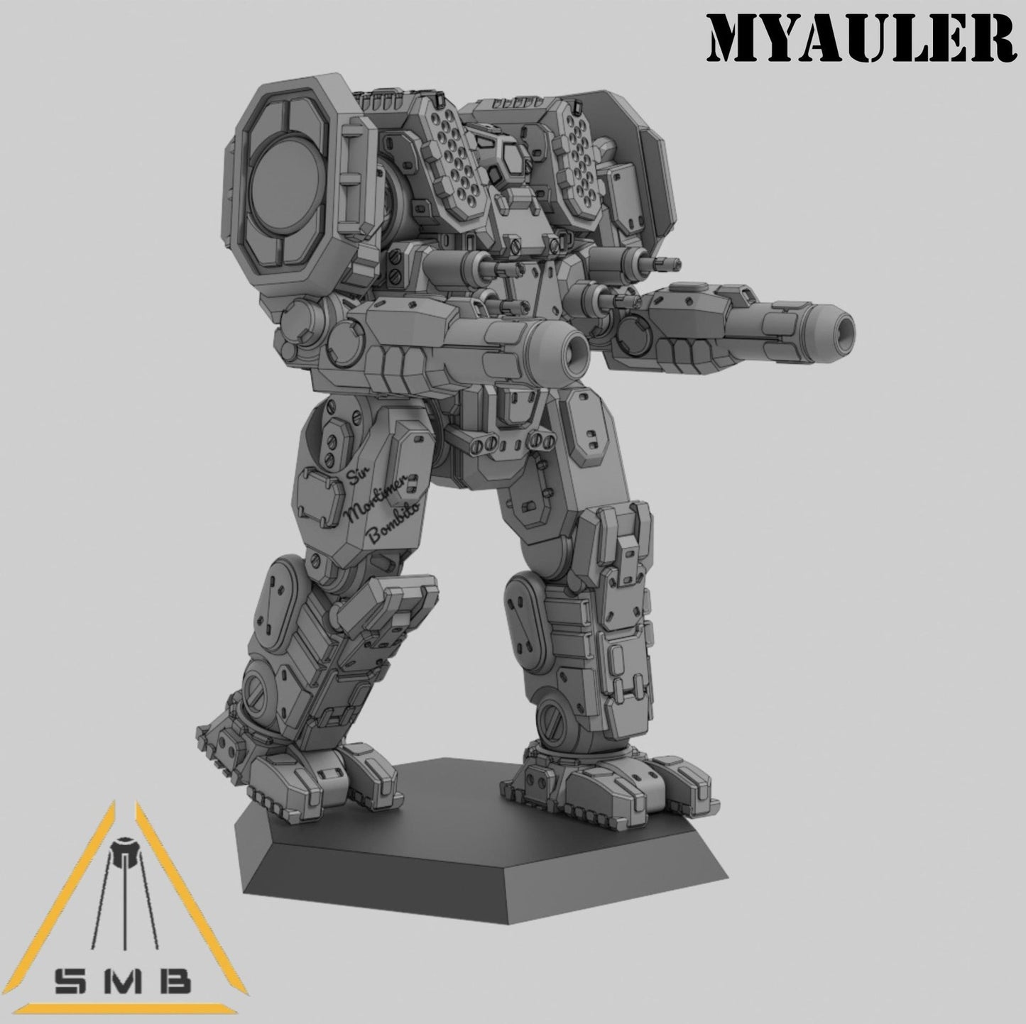 Myauler | 1:265 | 285 | 6mm Battletech Scale | Sir Mortimer