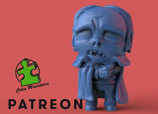 Chibi Phantom of the Opera - 28mm - 54mm Scale