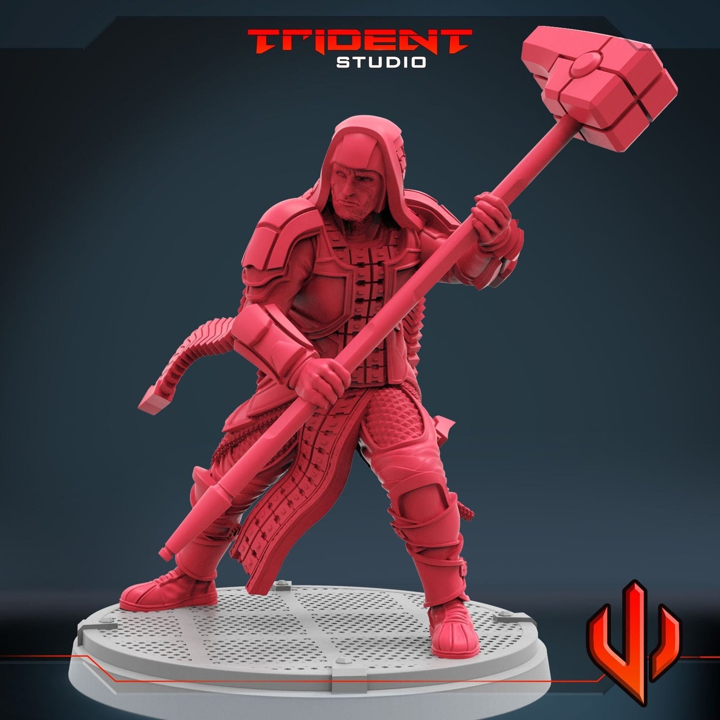 The Accuser A - Ronan 40mm  Miniature | Crisis Protocol Proxy | Trident