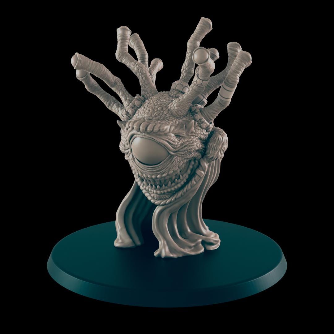 Black Market Folk Set | 25mm - 100mm Scale | DnD | EC3D Fantasy Mini | Everyday Folk