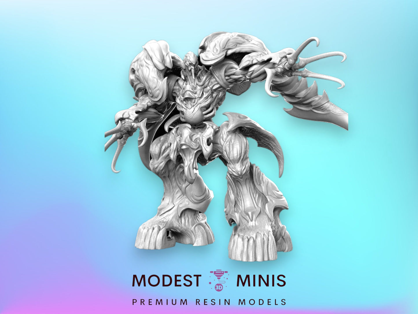 Epic Red Weapon - 32mm Scale DnD Miniature | Dungeons and Dragons | JRPG Mini - RN Estudio
