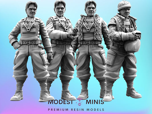 Geneticist Set - 28mm 32mm 40mm Scale Cyberpunk Miniature  |  Blade Runner | | Papsikels