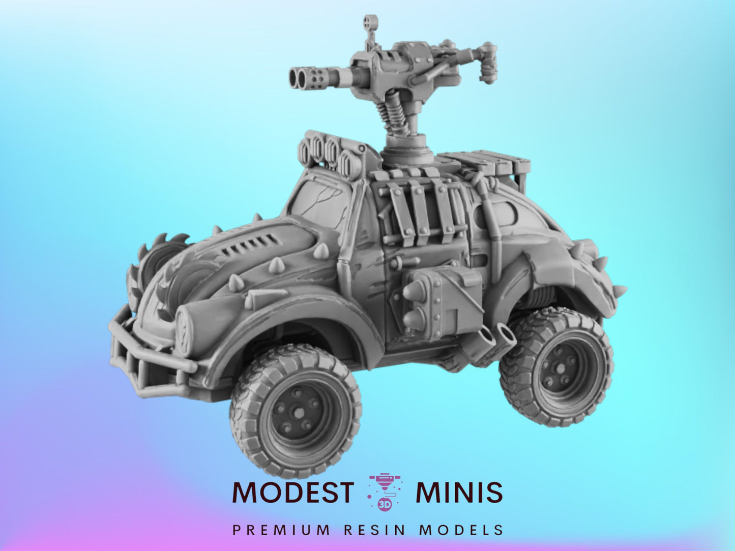 EC3D Badlands Beetle | 28mm - 54mm Scale | Survivor Terrain | Construction Scatter | Sci Fi Terrain | EC3D Badlands