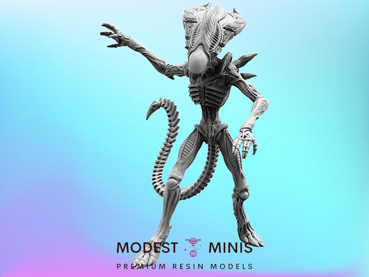 Elite Xeno Praetorian 6 - 32mm Scale Alien Miniature | RPG | Sci fi | AvP | Role Playing | DnD | Papsikel