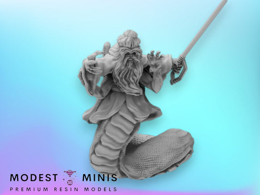 Mystical Snake Warrior - 28mm - 40mm Scale | Star Wars Legion Mini
