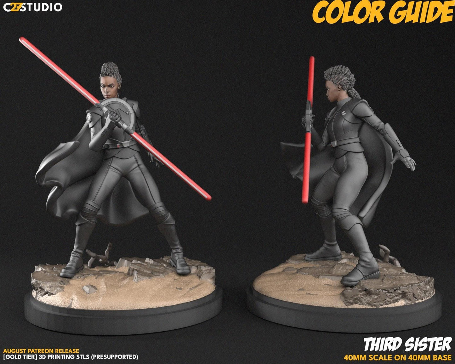 Ambitious Inquisitor - 28mm - 40mm Scale | D&D | Star Wars Legion Mini