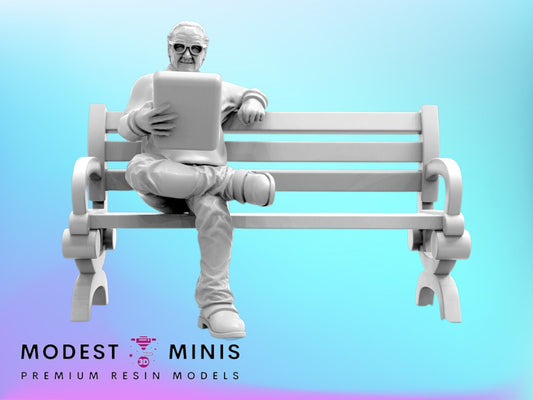 Creator Stan the Manly A - 40mm  Miniature | Crisis Protocol Proxy | Trident