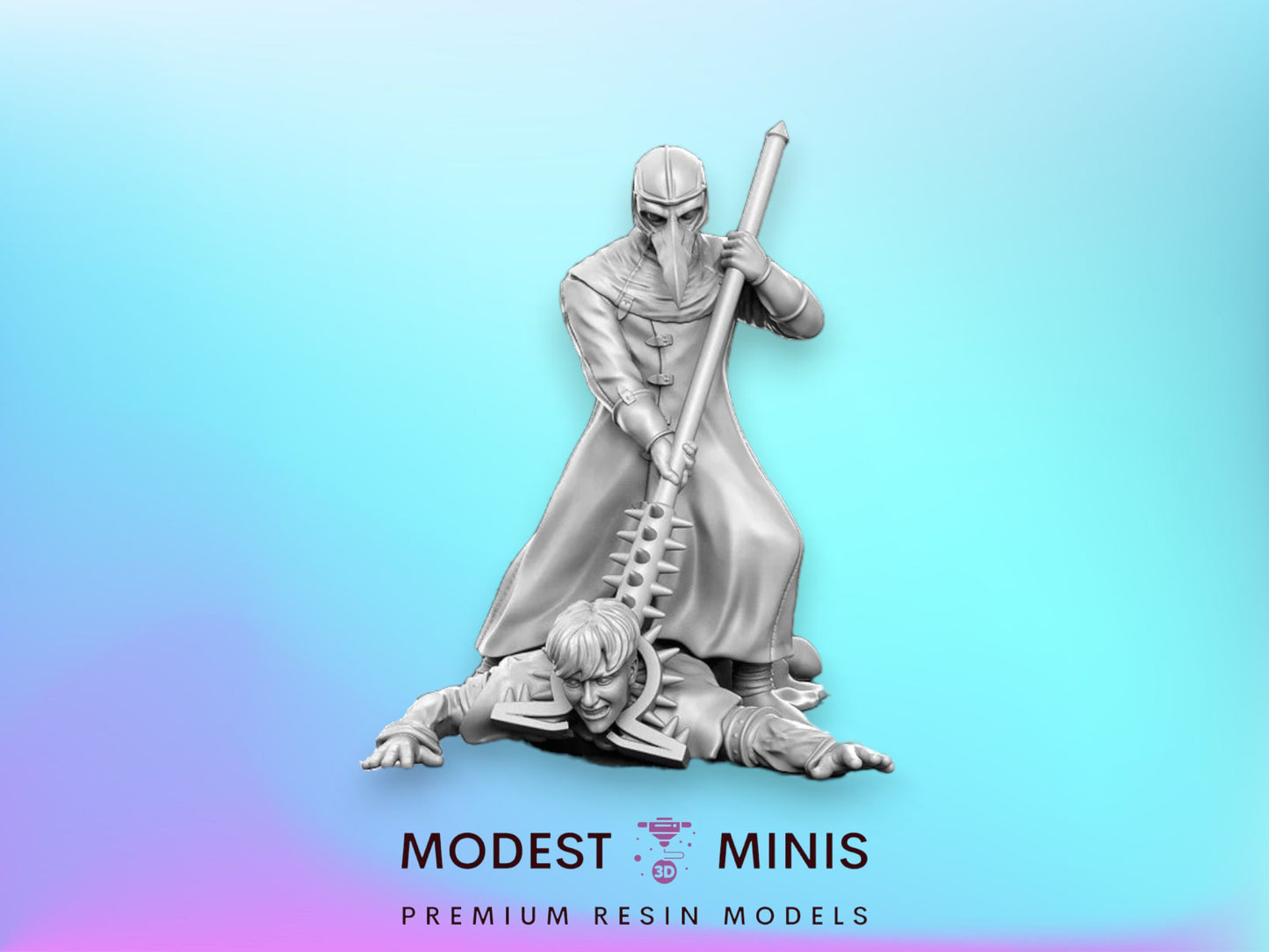 Dr Beak the Torturer - 32mm Scale DnD Miniature | Dungeons and Dragons | JRPG Mini - RN Estudio