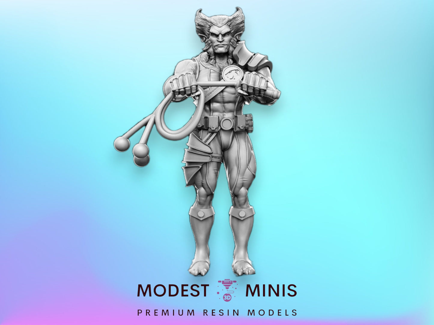 Tigro - 32mm Scale DnD Miniature | Dungeons and Dragons | Classic JRPG Mini - RN Estudio