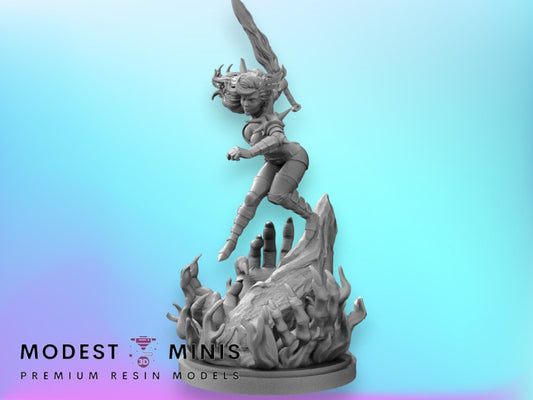 Limbo Queen - 32mm - 40mm Mini | Crisis Protocol Proxy | C27
