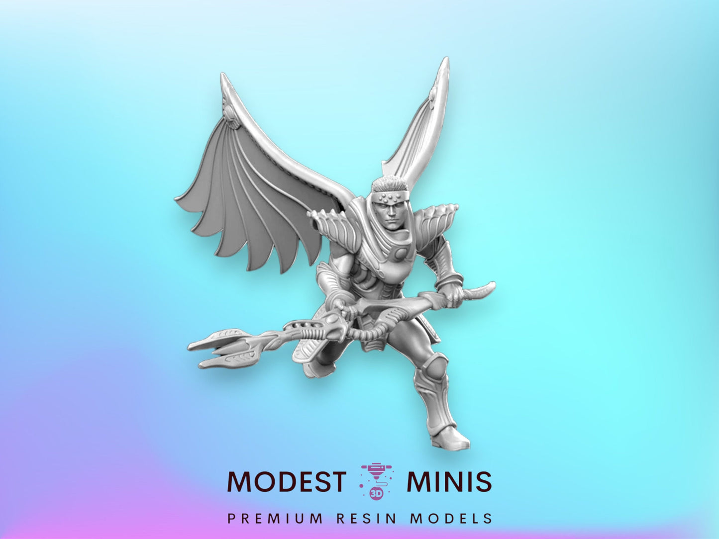 Legendary Loyal Dragoon - 32mm Scale DnD Miniature | Dungeons and Dragons | JRPG Mini - RN Estudio