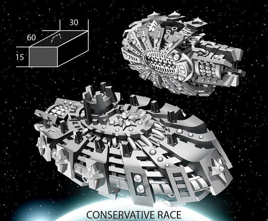 Conservative Flagship - Twilight Imperium | Fleetscale | Starfinder | Billion Suns | Starmada | Firefly | Terra Conflict