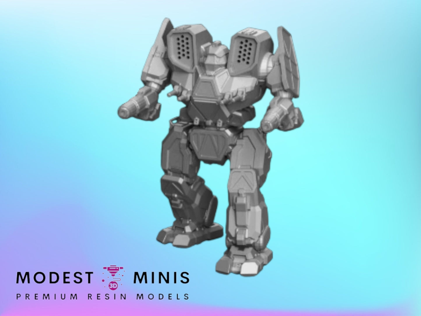 Mauler MAL-1R 2 Piece | 1:265 | 6mm Scale | Mecha | Sir Mortimer