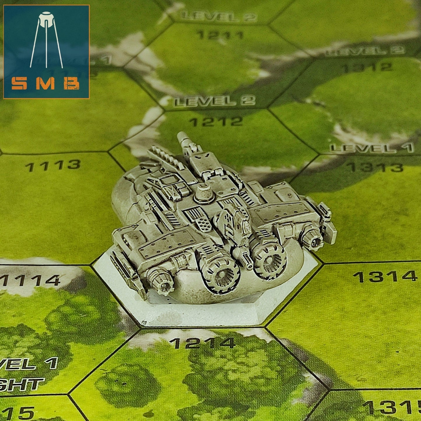 Harya Heavy Hover Tank | 1:265 | 6mm Battletech Scale | Mecha | Sir Mortimer