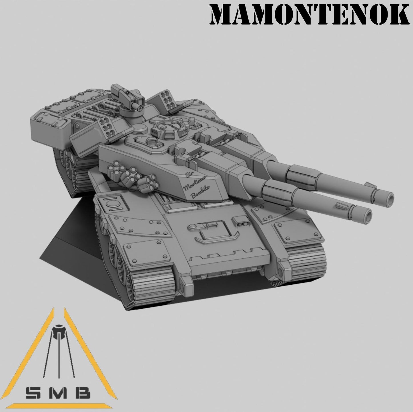 Mamontenok Heavy Tank | 1:265 | 285 | 6mm Battletech Scale |