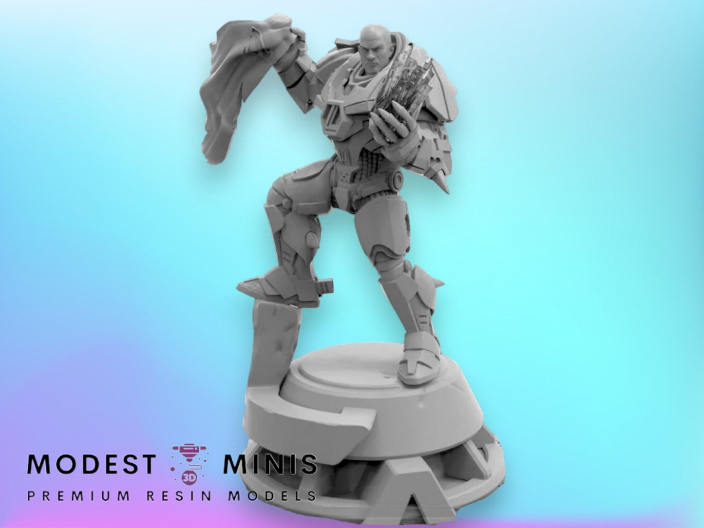 Lexicon Armor Suit - 40mm  Miniature | Crisis Protocol Proxy | Trident
