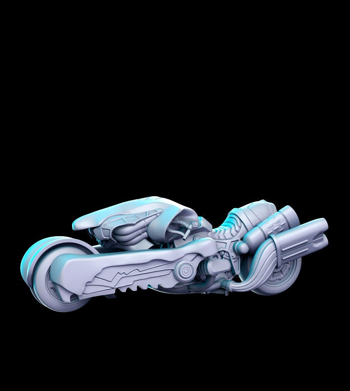 Fenrir Superbike - 32mm Scale DnD Miniature | Dungeons and Dragons | JRPG Mini - RN Estudio