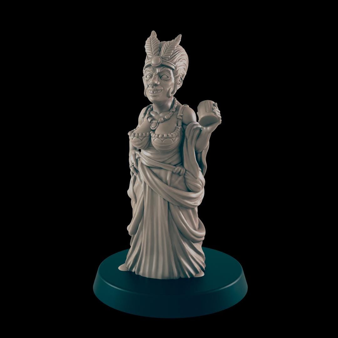 Love for Coin Brothel Set | 25mm - 100mm Scale | DnD | EC3D Fantasy Mini | Everyday Folk
