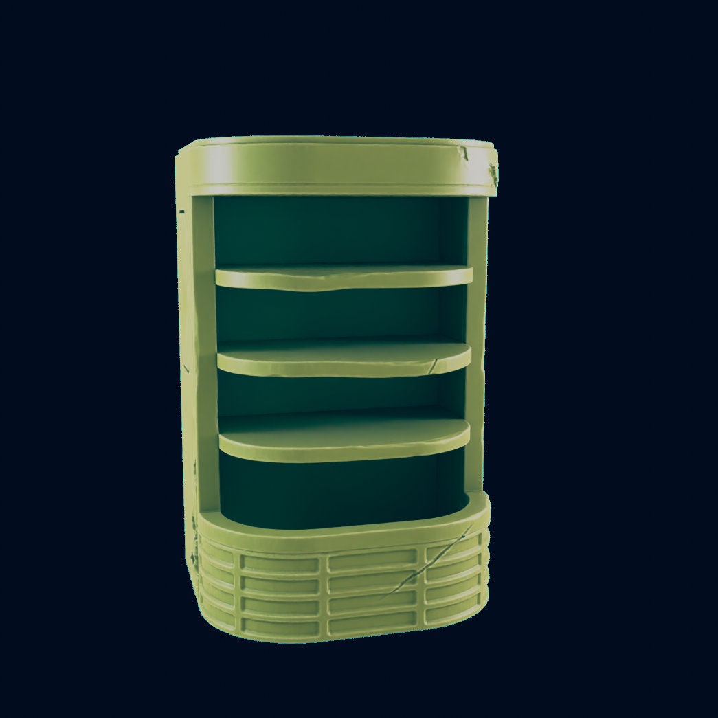 Supermarket Shelving | 28mm - 54mm Scale | Survivor Terrain | Fantasy Scatter | Sci Fi Terrain | EC3D Badlands