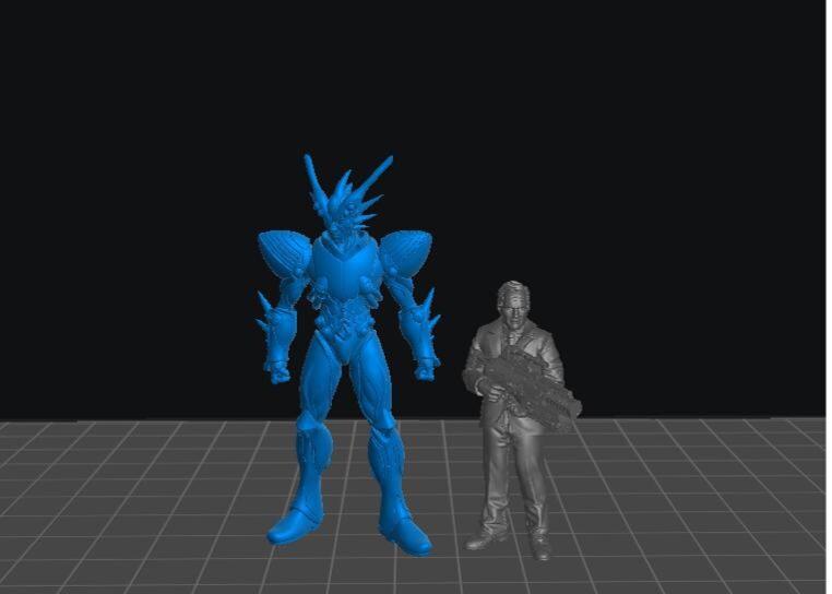 Papsilord Imakarum - 32mm Scale Cyberpunk Mini  | Papsikels