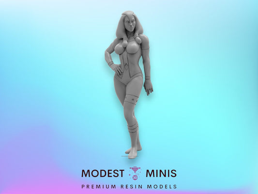 Metal Bride - 40mm  Miniature | Crisis Protocol Proxy | Trident