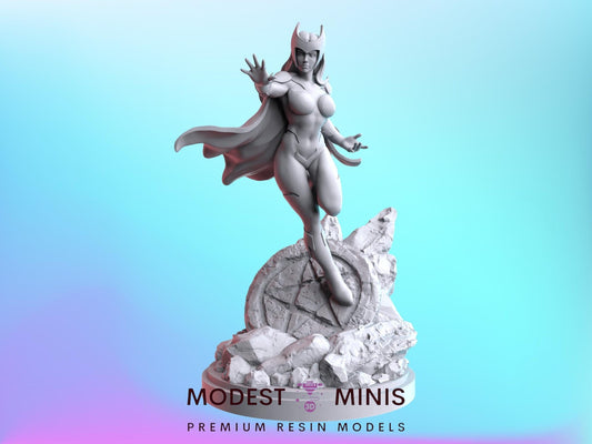 Sorceress Supreme C27 - 32mm - 40mm Mini | Crisis Protocol Proxy | C27